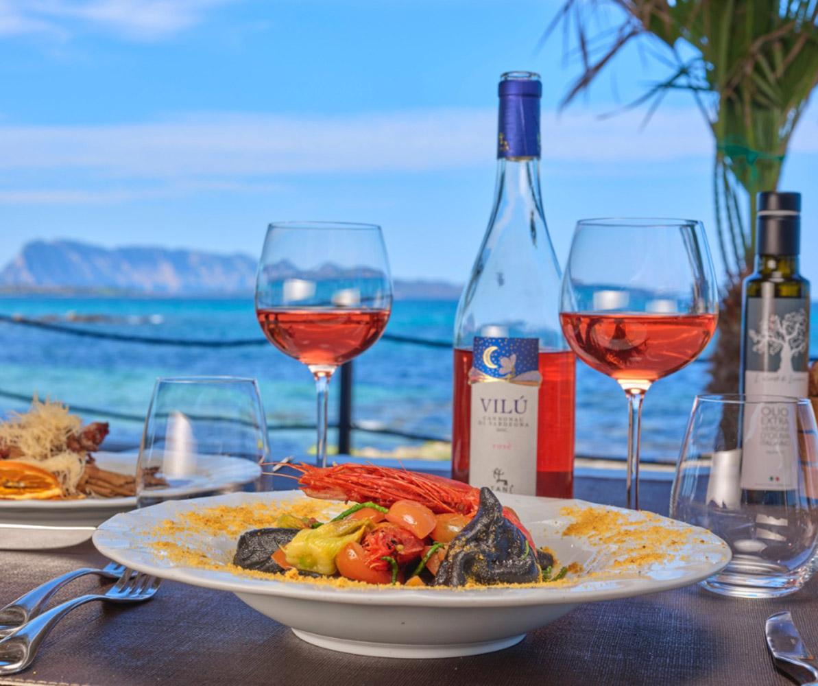 Piatti di mare del Ristorante L'Esagono