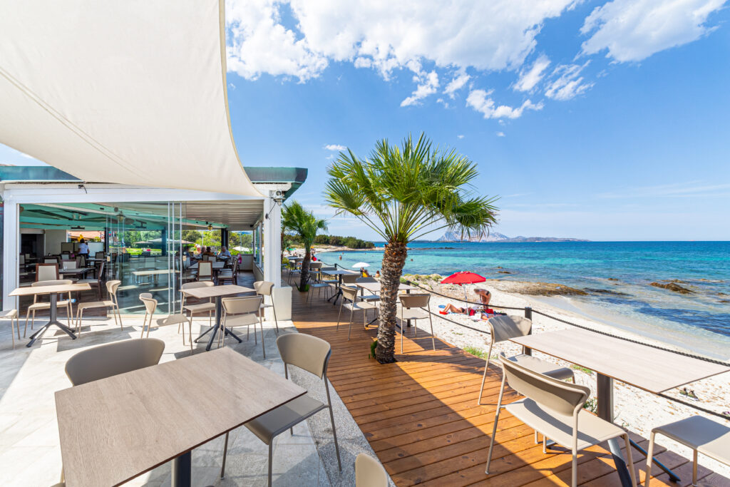 Ristorante L'Esagono direttamente sul mare a San Teodoro